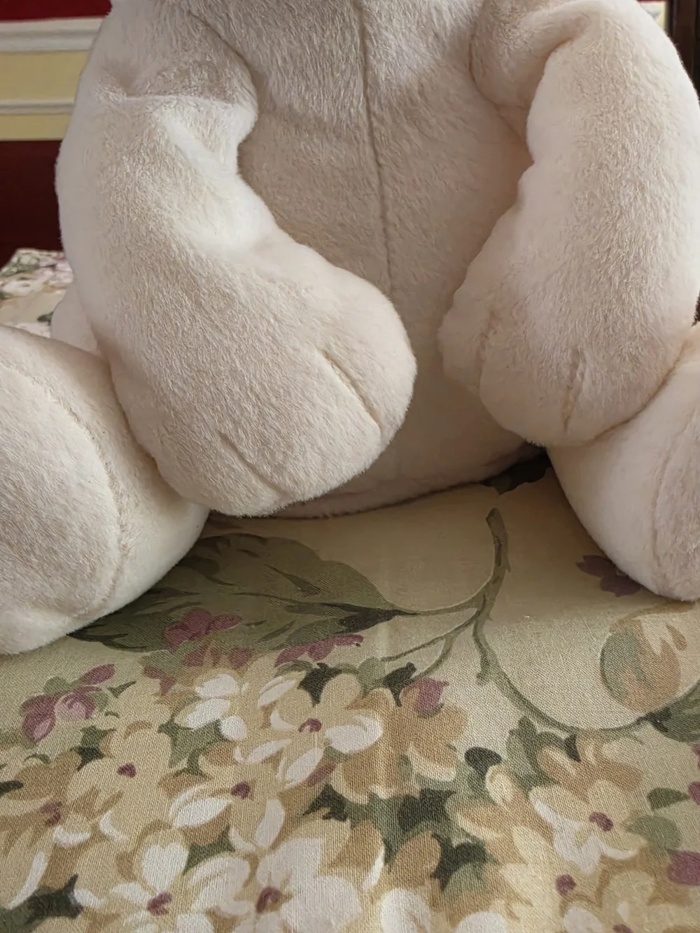 Gund Cream Plush Bunny Stuffed Animal - Soft Beige Cuddle Toy Sing.